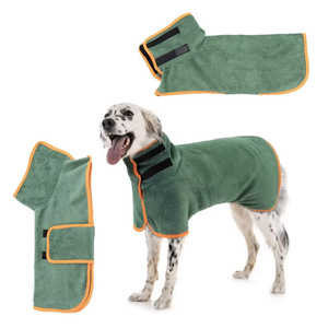Quick Drying Washable <b>Pet</b> Towelling <b>Bathing</b> Accessories, Adjustable Breathable Bath Clothes for Small Medium Large Dogs - Product Image 5