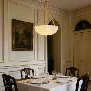 Lámpara Decorativa Moderna y Minimalista <span class=keywords><strong>para</strong></span> Sala de Estar y Comedor, Material de Cobre y Vidrio, Control de Interruptor, Lámpara Colgante - Product Image 4