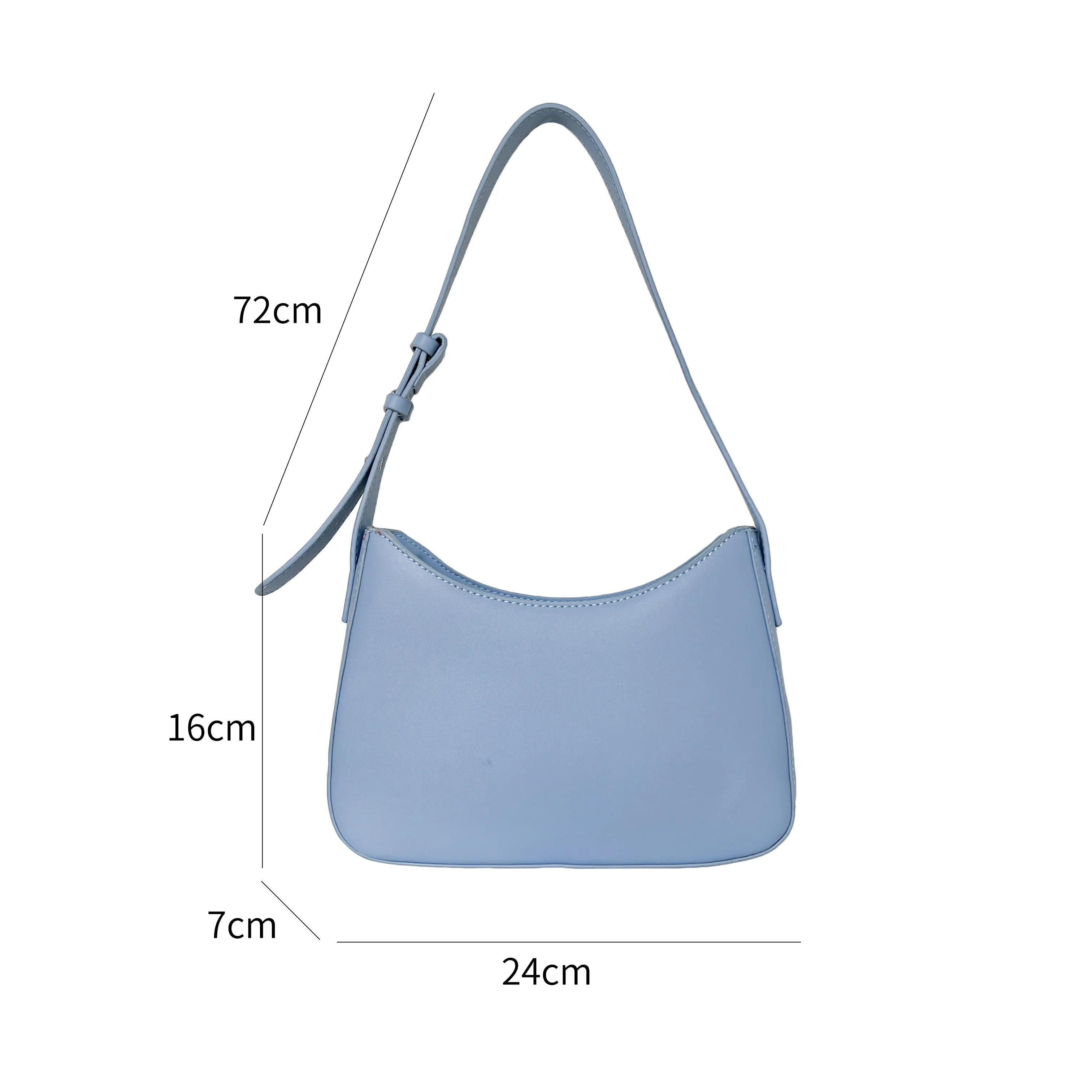 थोक ग्रीष्मकालीन 2024 महिला हैंड बैग साधारण महिला हैंडबैग फैशन महिला कंधे बैग पु चमड़े के बैग