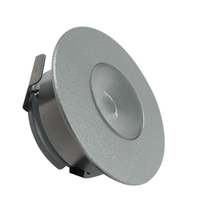 VST 12V Mini LED Luminaire d'armoire encastré pour meubles Spot sous armoire Showcase Downlight Silver