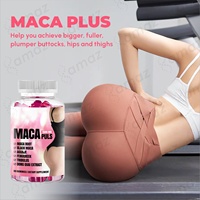 Gummies de Maca Amaz OEM pour l'exportation transfrontalière, exclusivement pour les usines, améliorent l'élasticité des fesses, rehaussement des hanches, haute qualité, pour adultes