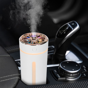 Mini <span class=keywords><strong>umidificatore</strong></span> ad ultrasuoni luce notturna a LED colorata portatile da tavolo USB diffusore Aroma 270ml fragranza <span class=keywords><strong>umidificatore</strong></span> <span class=keywords><strong>per</strong></span> auto - Product Image 4