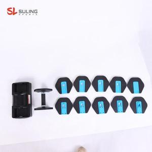 Adjustable <b>Dumbbell</b> Set Cast Iron Rubber Covered Steel Handle 12kg Weight Lifting Fitness Equipment for Indoor - Product Image 4