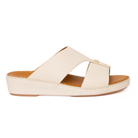 SHIKOL personnalisé hommes sandales arabes à la main en cuir de veau véritable confort anti-dérapant chaussures d'été quotidien plage vacances sandales arabes