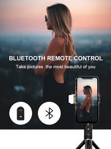 Nuovo P70D luce di riempimento Video supporto universale direzione regolabile <span class=keywords><strong>Smartphone</strong></span> stabilizzare Selfie Stick bastone treppiede Selfie Stick - Product Image 3