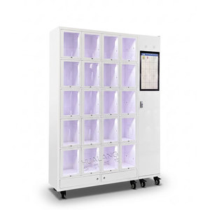 Máquina expendedora automática Plug and Play para peluches, 20 compartimentos, gran espacio, máquina expendedora tipo casillero para pequeños negocios, 20 puertas - Product Image 2