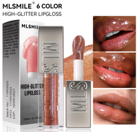 Gloss à lèvres transparent MLSMILE Flash Mirror, effet brillant, hydratant, huile à lèvres, lèvres effet verre