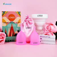 Copa Menstrual Reutilizable de Silicona de Grado Médico de Alta Calidad al por Mayor, Talla S Pequeña, a Prueba de Fugas, para Mujeres