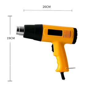ปืนลมร้อนอุตสาหกรรมและงาน DIY ยี่ห้อ Ananke Tools กำลังไฟ 2000 วัตต์ ควบคุมอุณหภูมิได้ 50-630 องศาเซลเซียส ใช้ไฟ 220 โวลต์ สำหรับงานหดฟิล์ม - Product Image 4