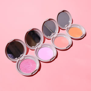 MOQ BAJO Rosa 24 colores Vegano Sedoso Colorete suave de larga duración Maquillaje <span class=keywords><strong>Rubor</strong></span> Polvo prensado Etiqueta privada Colorete en polvo impermeable - Product Image 2