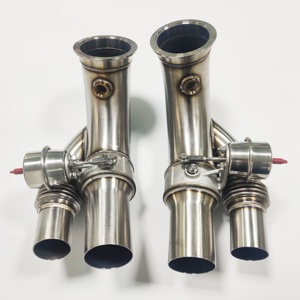 ท่อร่วมไอเสียรถแข่งประสิทธิภาพสูงแบบปรับแต่งได้ Inconel 686 สำหรับรถ Porsche 991.1 991.2 GT3 และ GT3RS - Product Image 2
