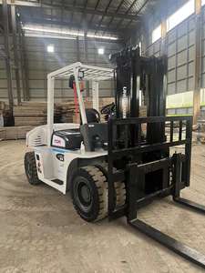 Carretilla elevadora TCM 80% nueva carretilla elevadora TCM FD70 7ton con cambio lateral de mástil de 2 etapas disponible en stock - Product Image 5