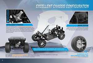 Carrito de <span class=keywords><strong>Golf</strong></span> Eléctrico de 30 km/h de Velocidad Máxima, Vehículo de Transporte Turístico con Dirección Inteligente, Carrito de <span class=keywords><strong>Golf</strong></span> de 2 Plazas para Campos de <span class=keywords><strong>Golf</strong></span> y Comunidades - Product Image 5