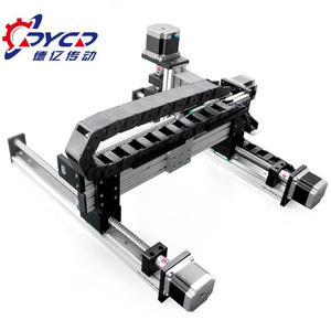 Gantry Robot 4-Achsen XYZ Schiebe tisch CNC-Maschine <span class=keywords><strong>Linear</strong></span> führung Drehmaschinen befestigungen Kunden spezifisch hochpräzise 50-1000mm 25kg Last lager - Product Image 3