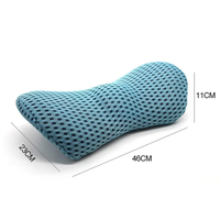 Coussin de soutien lombaire ergonomique en mousse à mémoire de forme Jiyimei pour voiture, avec housse lavable, vente en gros, fourniture directe usine OEM