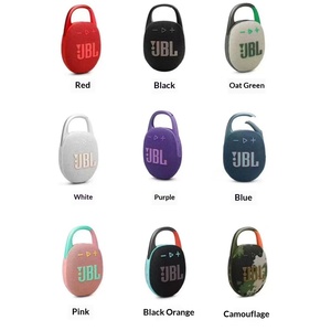 Haut-parleur portable JB CLIP5 haut de gamme pour le sport, avec cordon de suspension, design tendance, batterie 200-500mAh, compatible transfrontalier - Product Image 2