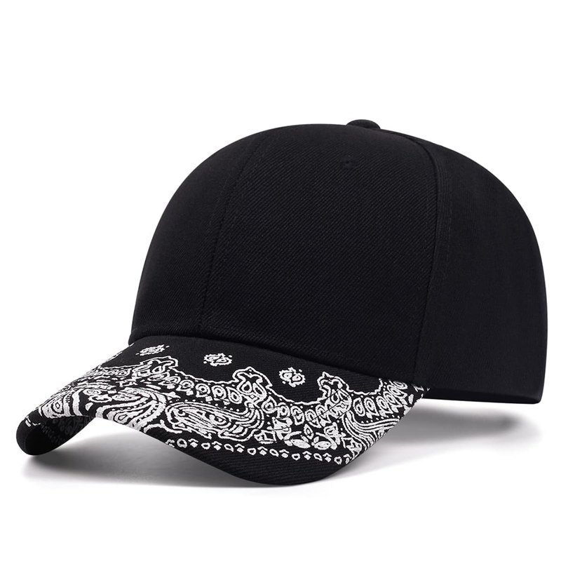 Unisex Black White Snapback Hat Hip Hop Style Colorful Adjustable Baseball Cap HIP-HOP main image 4