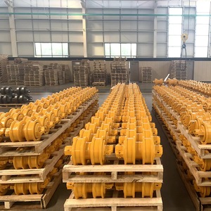 อะไหล่ช่วงล่างรถขุดคุณภาพเยี่ยม ลูกกลิ้งตีนตะขาบ EX2500 EX2600 ลูกกลิ้งล่าง - Product Image 4