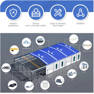 Construction de hangar en acier préfabriqué économique pour le stockage agricole et les applications commerciales agricoles - Product Image 5