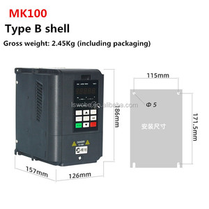 <b>Engraving</b> <b>Machine</b> Spindle Motor Frequency Inverters Converters 1.5kw 2.2kw 3kw 4kw 5.5kw 7.5kw 11kw VFD Motor Speed Controller M - Product Image 5