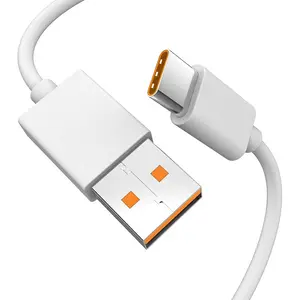 Type C 3a 5a 6A Quick Charge Cable With USB 2.0 A Male To USB-C Male Fast Charging Cord Type-c Data For Cell Phone Charger 1m 2m