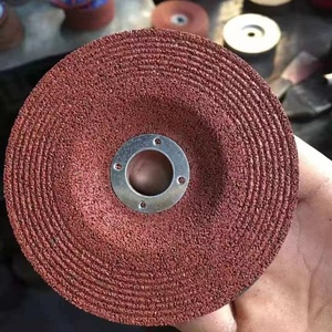 Meule flexible de couleur rouge, longue durée de vie et tranchante, 100*6mm - Product Image 2