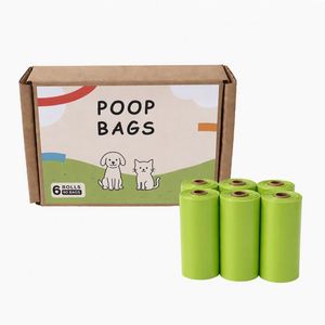 Bolsas para Desechos de Mascotas con Aroma Personalizado, Logotipo, Venta al Por Mayor, a Prueba de Fugas, Extra Gruesas, de Plástico Reciclado - Product Image 1