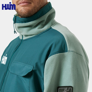 Personalizado Unisex media cremallera polar <span class=keywords><strong>Anorak</strong></span> gimnasio usando entrenamiento <span class=keywords><strong>deportivo</strong></span> correr cuello alto chándales hombres Jogging entrenamiento chaquetas de los hombres - Product Image 4