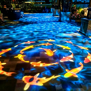 Proyector de Ondas de Agua para Interiores de Restaurantes que Crea Efectos de Olas Oceánicas en Movimiento en Paredes y Techos - Product Image 3
