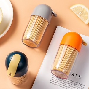 Plastic Nordic Style Press Type Automatic <b>Toothpick</b> Box for Home Restaurants, Simple and Creative Transparent <b>Toothpick</b> - Product Image 6