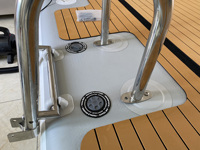 Plateforme de quai gonflable pour yacht, piscine, équipement de jeux aquatiques, île flottante, kayak de pêche, bateau