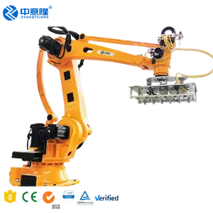 strapping machine Automatic Robot Stacker Depalletiser Robot Palletizer for carton\/case\/box\/bag palletizing