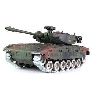 Modèle de char de combat principal <span class=keywords><strong>Merkava</strong></span> israélien char RC à l'échelle 1:18 avec fonctions de tir PP et de balle d'eau et de fumée comprenant des piles - Product Image 1
