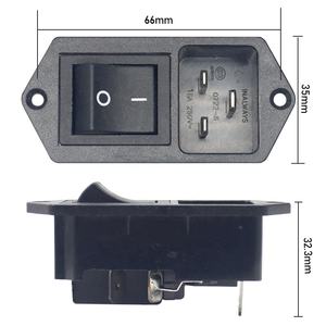 Conector Macho C20 de 250V 20A Negro con Montaje de Tornillo para Interruptor UPS - Product Image 3