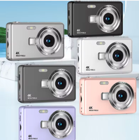 Cámara de Video Q12 1080P con Enfoque Automático para Vlogging, 96MP, Zoom 16X, Pantalla IPS de 2.4 Pulgadas, Cámara Digital CMOS CCD para Niños