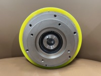 Roue motrice antidérapante pour robot AGV de 6 pouces, chariot intelligent personnalisable, réducteurs de vitesse planétaires en polyuréthane 150, Jinhong Food