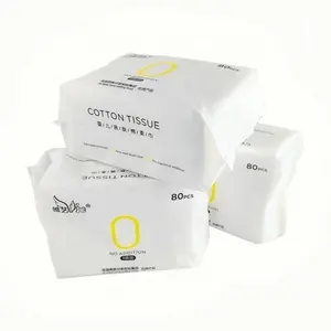 Usage quotidien Multi-usages bébé et adultes super doux et durables lavables en pur coton lingettes faciales sèches - Product Image 2