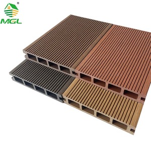 Hiện đại 135*25 mét WPC ngoài trời không thấm nước bấm vào cài đặt decking giá thấp chải hạt gỗ mịn chống-trượt sàn - Product Image 6
