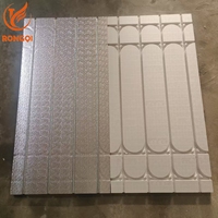 Panneaux de chauffage au sol de haute qualité, planches avec plaque en aluminium, système de chauffage au sol à sec, panneaux d'isolation intérieurs