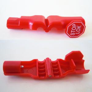 Màu Đỏ Tùy Chỉnh Siêu Thị Di Động Phụ Kiện Trường Hợp Shell Cửa Hàng Bán Lẻ Hiển Thị An Ninh Móc Khóa 4, Mm 5Mm 6Mm 7Mm 8Mm Stoplock - Product Image 3