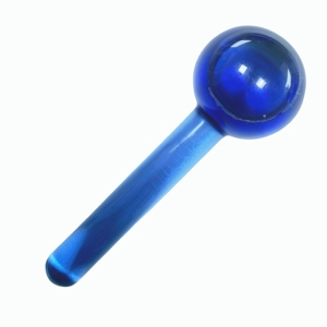 Piedra de masaje de vidrio azul, bola refrescante facial, crioterapia, herramienta de belleza para el cuidado de la piel - Product Image 6