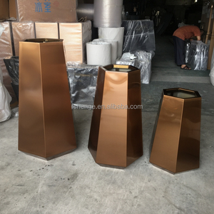 מותאם אישית מלון גבוה מותרות מפלדת אל חלד בציר פלטות מתכת לשימוש חיצוני - Product Image 5