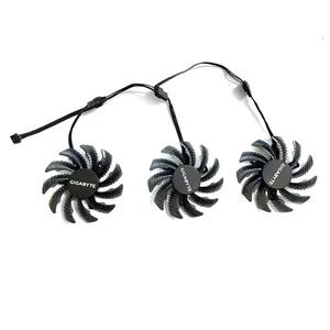 พัดลมวิดีโอการ์ดสำหรับ gabyte GTX 980 760 670 <span class=keywords><strong>580</strong></span> 770 760 960 560Ti <span class=keywords><strong>R9</strong></span> 290X 75มม. พัดลมระบายความร้อนกราฟิกการ์ด PLD08010S12HH - Product Image 5