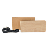 Style en bois arc minimaliste bureau libre Table affichage de l'heure Led alarme électronique horloge numérique avec Port de charge Usb en bois