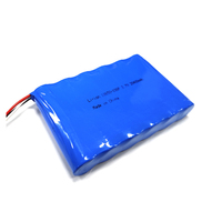 High Capacity 10000mAh 2S 7.4V Li-ion 18650 Battery Pack - Rechargeable Power Solution