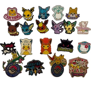 Manufacturer Custom Children's Cute Cartoon Wedding Alloy Silver Plated Lapel <b>Pin</b> High Quality Anime Enamel <b>Badge</b> Fashion - Product Image 1