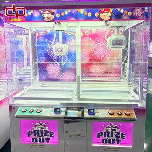 Arcade Luxury <span class=keywords><strong>OFO</strong></span> Machine de pêche à deux griffes avec joysticks multidirectionnels, grue de pêche à 2 crochets, à monnayeur - Product Image 4