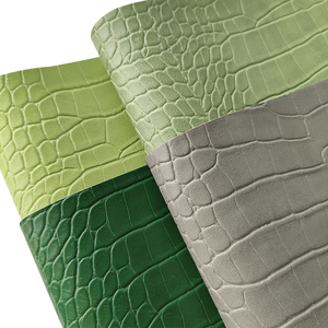 <span class=keywords><strong>Tissu</strong></span> en <span class=keywords><strong>cuir</strong></span> synthétique de couleur unie résistant à l'eau, aspect crocodile, tanné à l'huile, motif crocodile, <span class=keywords><strong>simili</strong></span> <span class=keywords><strong>cuir</strong></span> pour la fabrication de portefeuilles - Product Image 3