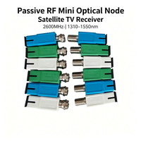 Receptor Óptico Mini de Nodo Pasivo RF de 2600mhz 1310 ~ 1550nm para Receptor de TV Satelital