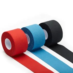 High Adhesive Full Cotton Sports <strong>Tape</strong> Zinc Oxide White Rigid Strapping <strong>Athletic</strong> <strong>Tape</strong> - Product Image 2